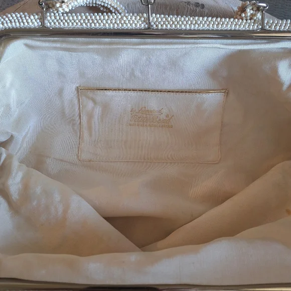 Lumered Petit Beads Vintage Handbag 1950s - Picture 5 of 9